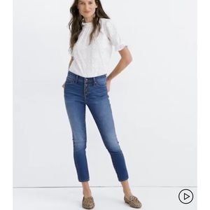 Madewell Mid Rise Skinny Crop Jeans 👖